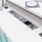 Escorredor De Louça Embutido Na Pedra Pia Aço Inox 90cm Saro