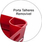 Escorredor De Louça Future Vermelho