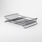 Escorredor De Louça Para Bancada De 1 Nível Grande 14 Pratos