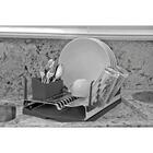 Escorredor De Louca Plurale Em Aco Inox Com Bandeja Coletora