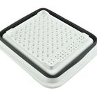 Escorredor De Louça Prato Retrátil Silicone Ci