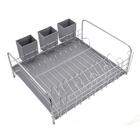 Escorredor De Louça Pratos Com Bandeja E Porta Talheres Pia