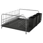 Escorredor De Louça Pratos Com Bandeja E Porta Talheres Pia