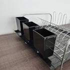 Escorredor De Louça Pratos Com Bandeja E Porta Talheres Pia