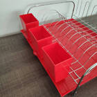 Escorredor De Louça Pratos Com Bandeja E Porta Talheres Pia V