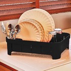 Escorredor De Louça Pratos Plástico Porta Talheres Bancada