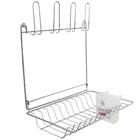 Escorredor De Louça Suspenso Dobrável 10 Pratos 04 Copos Com