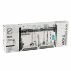 Escorredor de Louça Suspenso Duplo Preto Arthi