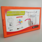 Escorredor De Louça Suspenso Organizador Cozinha De Parede Co