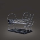 Escorredor De Louças 19 Pratos 2 Andares Linha Maggiore Mor