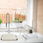 Escorredor De Louças 2 Andares Aço Cromado Secador De Pratos