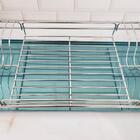 Escorredor De Louças Aéreo De Embutir Aço Inox 67cm Schmitt