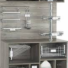 Escorredor De Louças Aéreo Preto Fosco Bandeja 77cm Schmitt