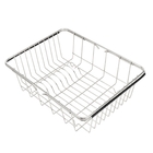 Escorredor De Louças Ajustável Em Aço Inox Guimmis