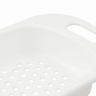 Escorredor de Louças Base Plástico Branco Coza