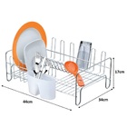 Escorredor De Louças Capacidade Para 10 Pratos E 8 Copos - Cr