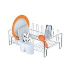 Escorredor De Louças Capacidade Para 10 Pratos E 8 Copos - Cr