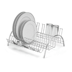 Escorredor de Louças de Metal Fantastik Prata Cromo Fosco Arthi