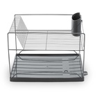 Escorredor De Louças Duplo Aramado Com Bandeja 16 Pratos Dry