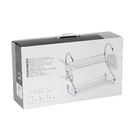 Escorredor de Louças Duplo Metal Cromado