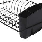 Escorredor de Louças Parede Aço Black Arthi