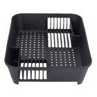 Escorredor de Louças Plástico Preto Coza