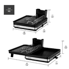 Escorredor De Louças Pratos Expansível Iura Wasch Porta Talhe