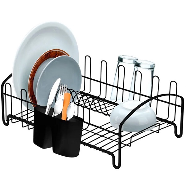 Escorredor De Louças Preto Fosco 1681pt