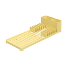 Escorredor De Louças Single 41,7 X 16,9 X 9 Cm - Amarelo Coza