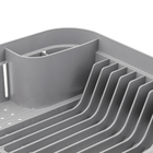 Escorredor de Louças Trium Plástico Chumbo OU