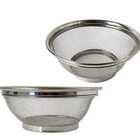 Escorredor De Macarrão Alimentos Cesta Para Frutas Aço Inox M