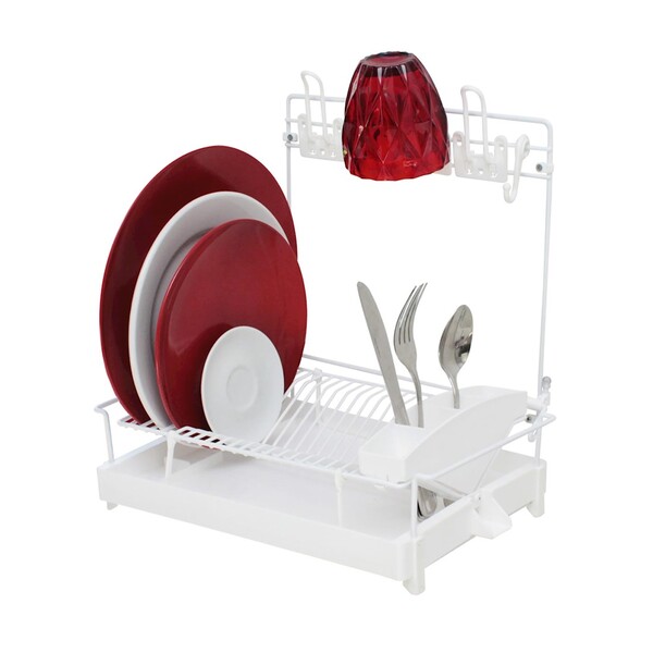 Escorredor de Prato Dobravel para Parede 15 Pratos