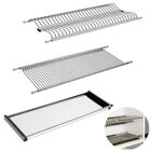 Escorredor De Pratos/copos Inox C/ Bandeja 800 Mm Fgvtn