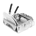 Escorredor De Pratos E Louças Pequeno Apartamento - Inox