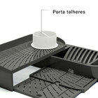 Escorredor De Pratos Flex Compacto Top Line