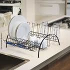 Escorredor de Pratos Metal Preto Fantastik Delinia