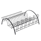 Escorredor de Pratos Metal Preto Fantastik Delinia