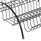 Escorredor de Pratos Metal Preto Fantastik Delinia