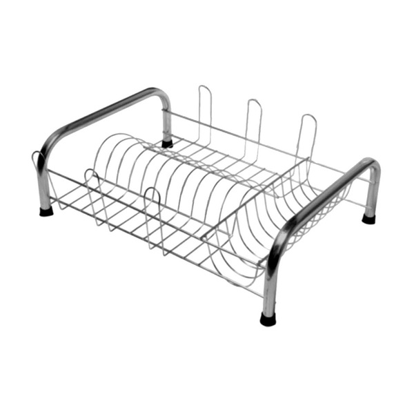 Escorredor De Pratos Tubular Um Andar 11 Pratos E 6 Copos