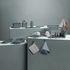 Escorredor de Talheres Cinza Polipropileno Delinia Eleki