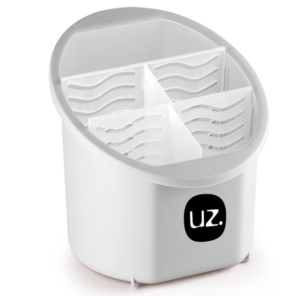 Escorredor De Talheres Separador E Organizador Plástico Uz Br