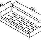 Escorredor De Utensiilios Horizontal 300mm 300 Mm X 161 Mm 20