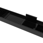 Escorredor Embutido Calha Escorredora Inox Pintado Preto 90cm