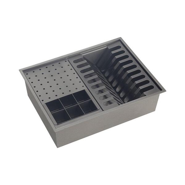Escorredor Embutido Para Cozinha Gourmet Aço Inox 304 Baniwa