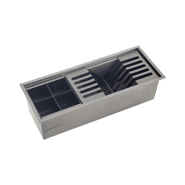 Escorredor Embutido Para Cozinha Gourmet Aço Inox 304 Waiana