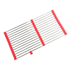 Escorredor Esteira Inox Extensivo Silicone  Cozinha Pia Cuba