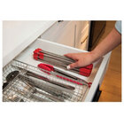 Escorredor Esteira Silicone Inox Extensivo Cuba Pia Cozinha P