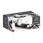 Escorredor Extensivel Preto Aço e Polipropileno Eco Design Arthi