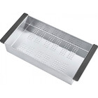 Escorredor Inox Escovado E01 Com Kit Acessórios Arell