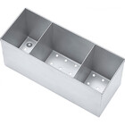 Escorredor Inox Escovado E01 Com Kit Acessórios Arell